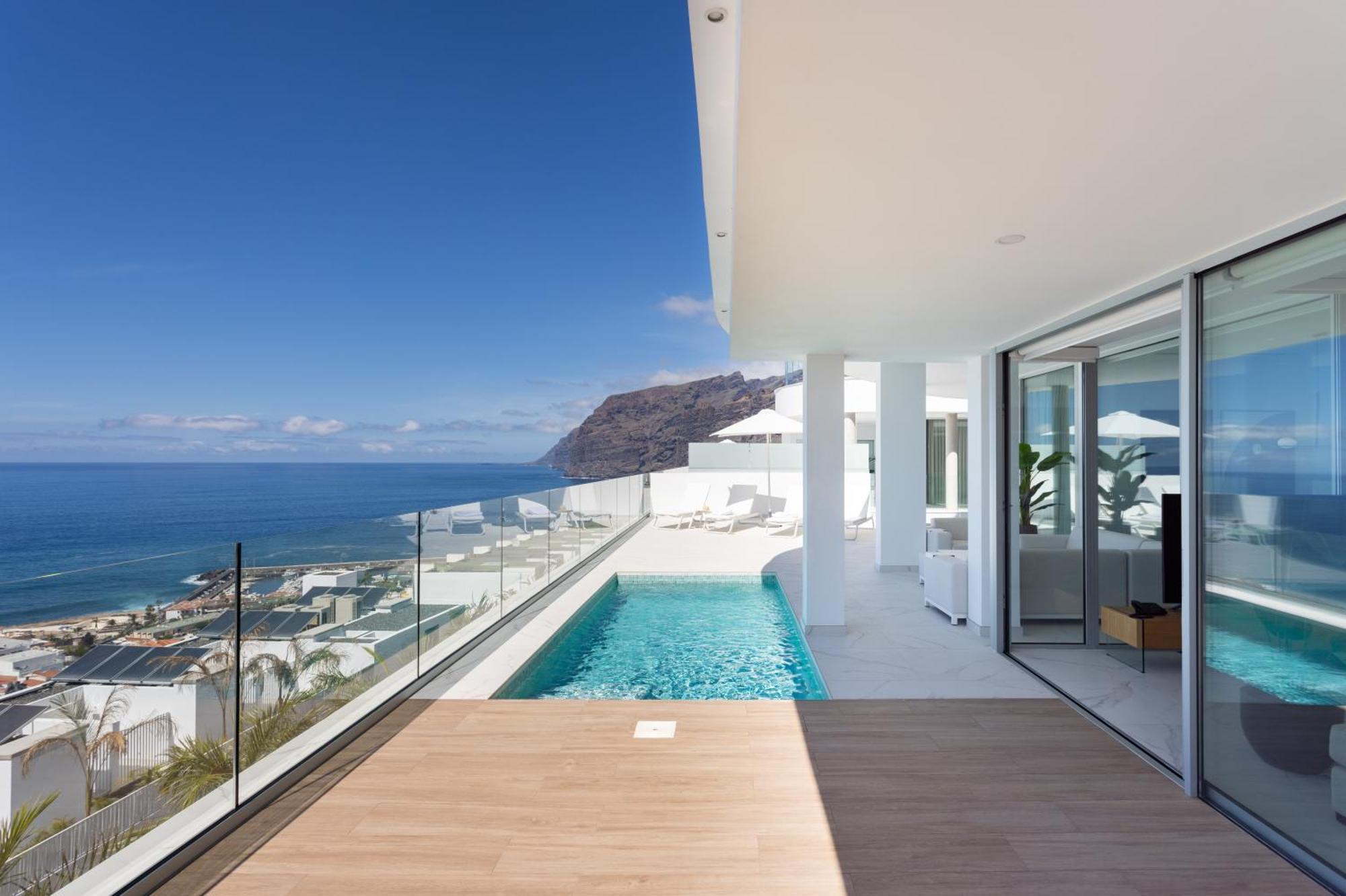 Crystal I Luxury Apartments By Enjoyahome Acantilado de los Gigantes Εξωτερικό φωτογραφία