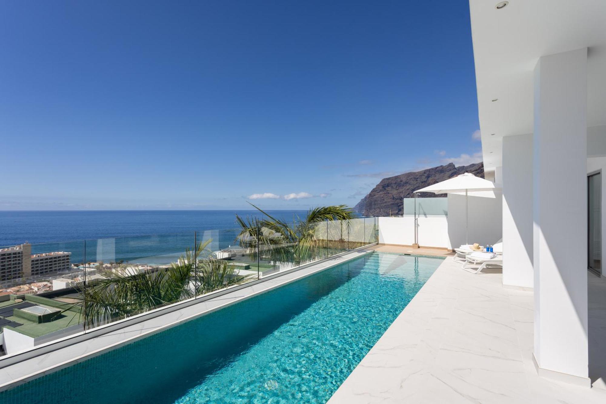 Crystal I Luxury Apartments By Enjoyahome Acantilado de los Gigantes Εξωτερικό φωτογραφία