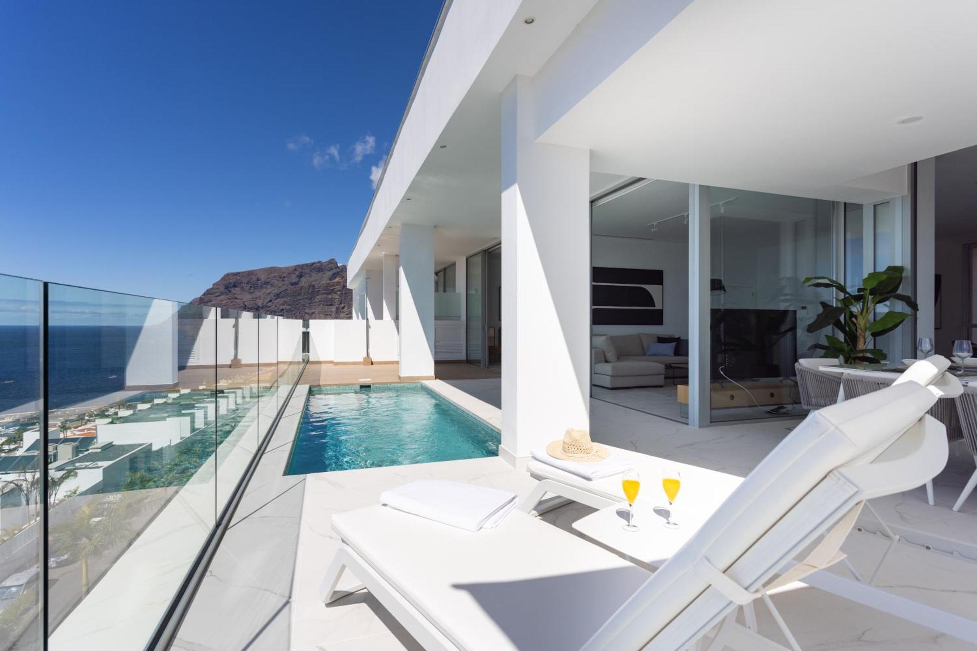 Crystal I Luxury Apartments By Enjoyahome Acantilado de los Gigantes Εξωτερικό φωτογραφία