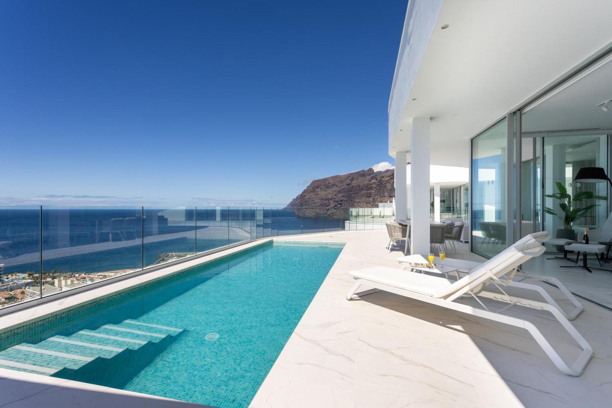 Crystal I Luxury Apartments By Enjoyahome Acantilado de los Gigantes Εξωτερικό φωτογραφία