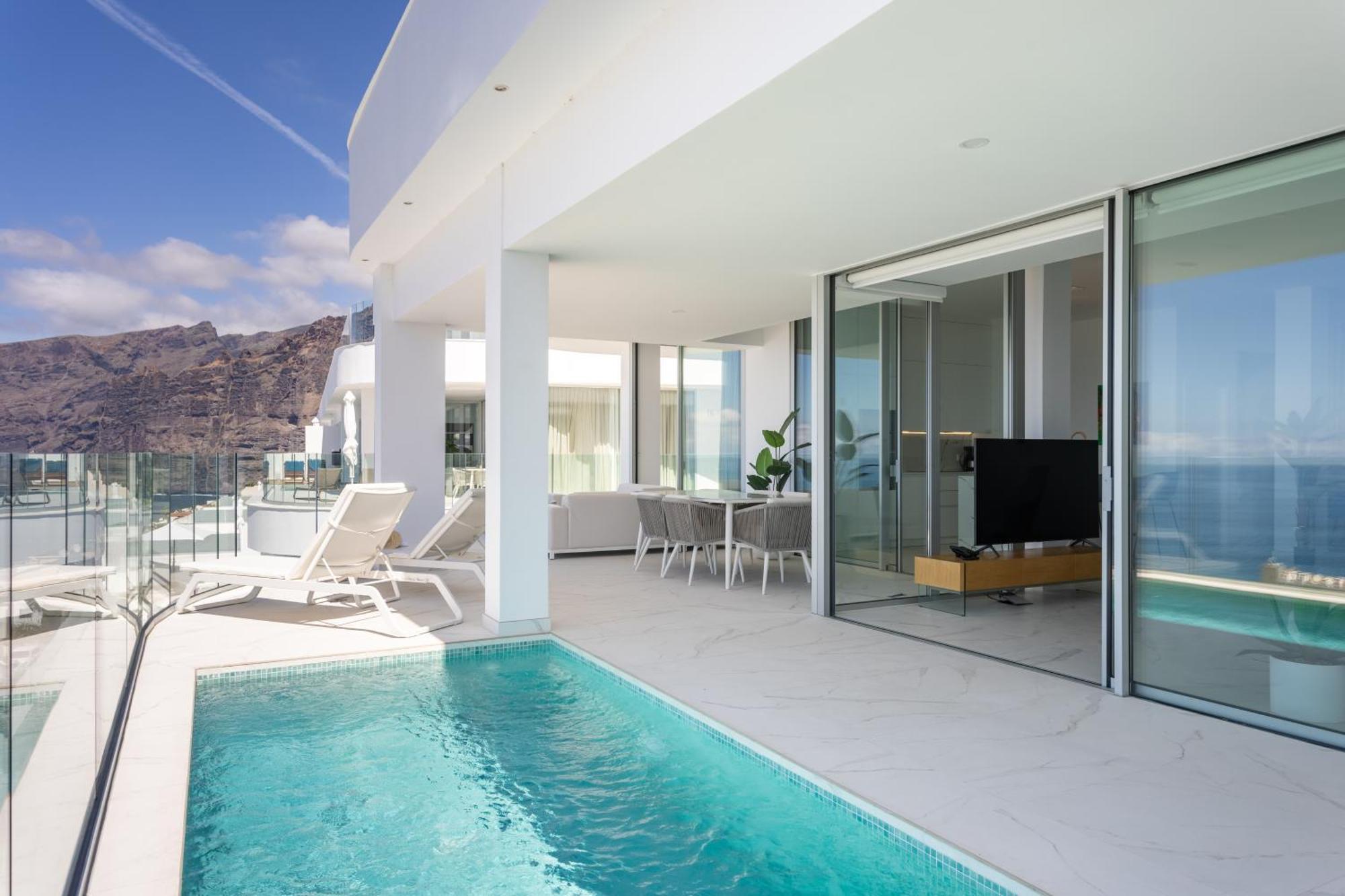 Crystal I Luxury Apartments By Enjoyahome Acantilado de los Gigantes Εξωτερικό φωτογραφία