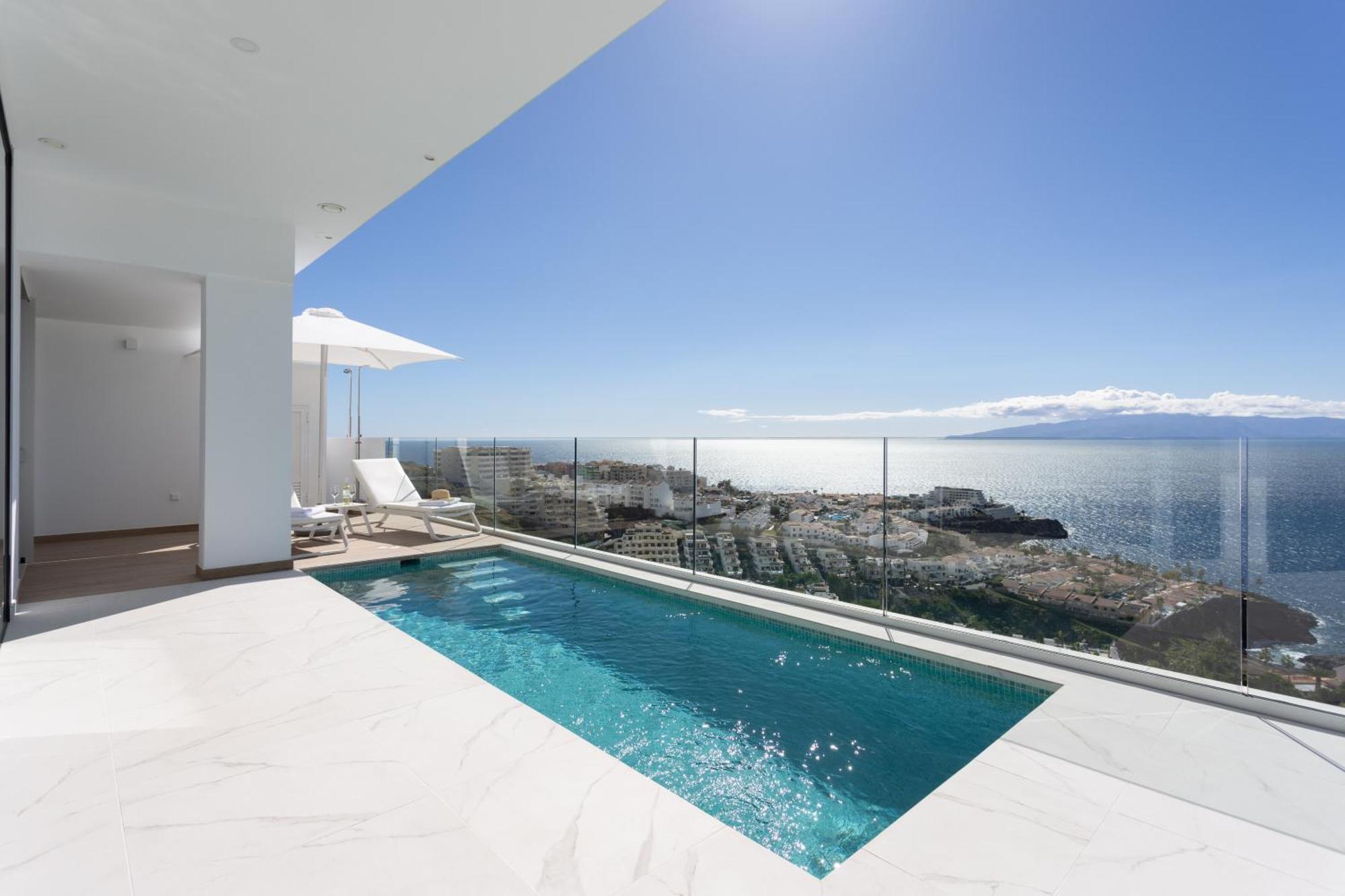Crystal I Luxury Apartments By Enjoyahome Acantilado de los Gigantes Εξωτερικό φωτογραφία