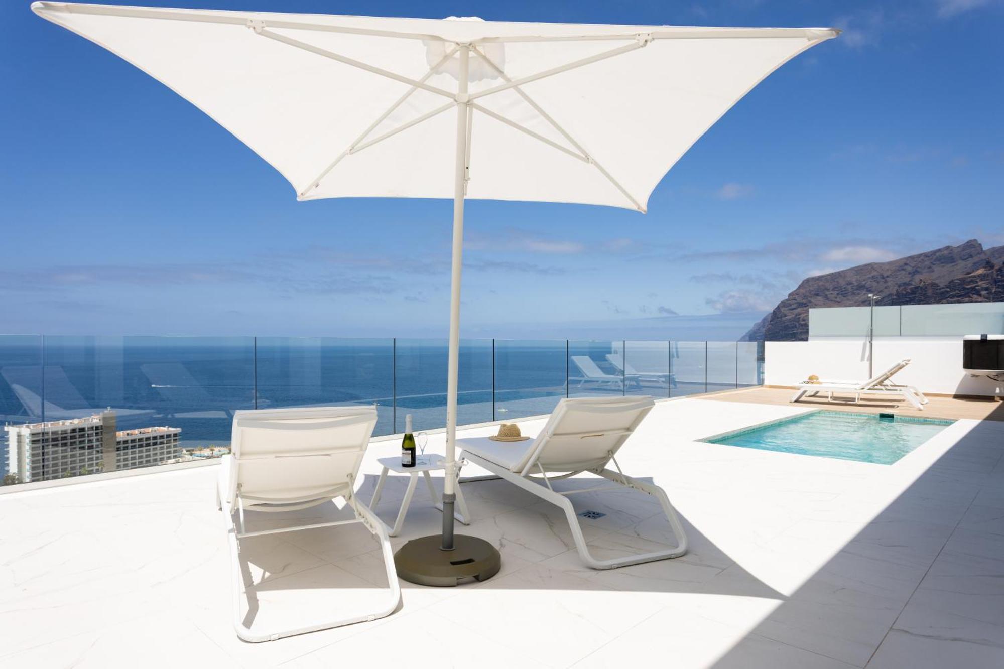 Crystal I Luxury Apartments By Enjoyahome Acantilado de los Gigantes Εξωτερικό φωτογραφία