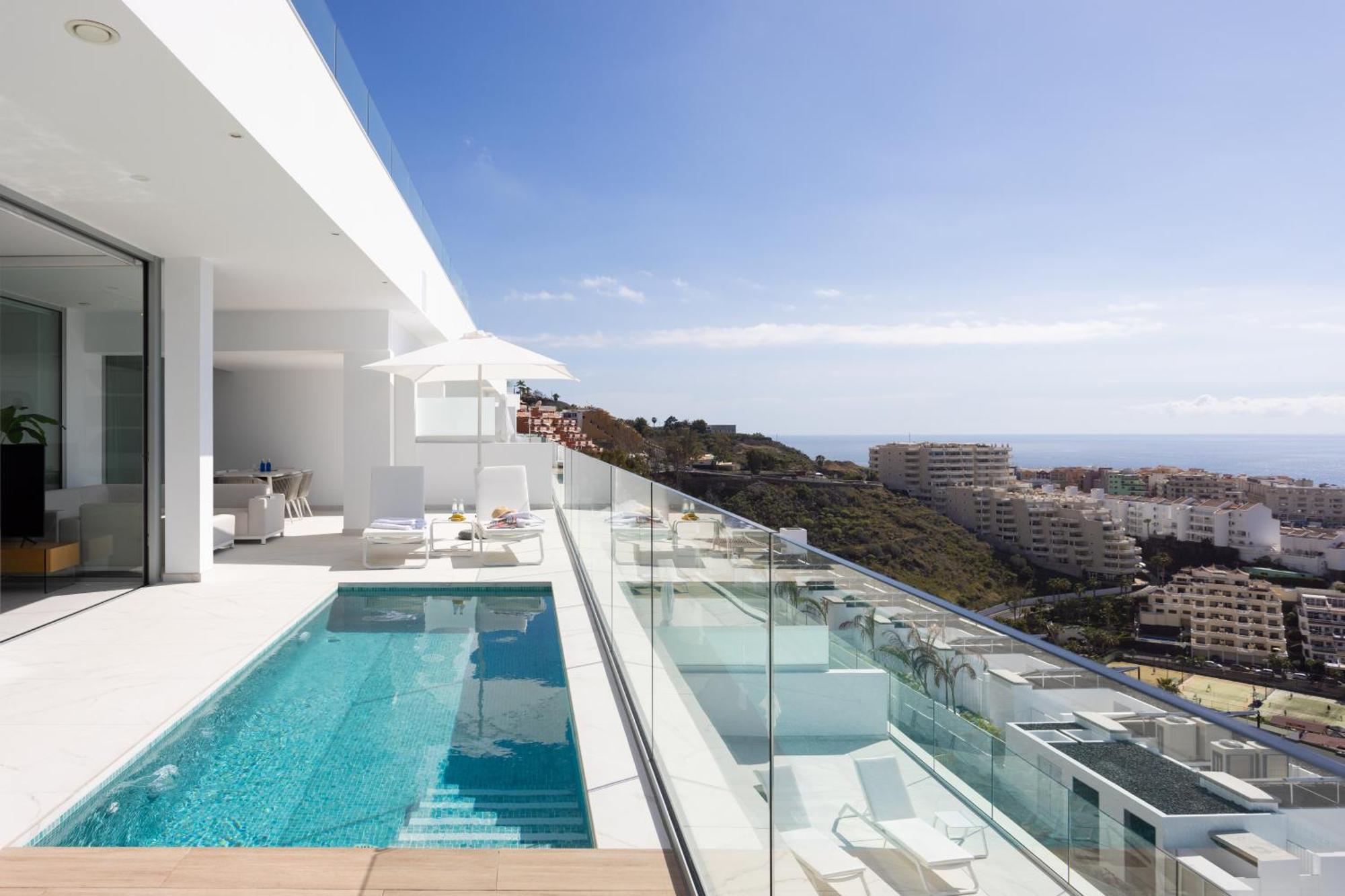 Crystal I Luxury Apartments By Enjoyahome Acantilado de los Gigantes Εξωτερικό φωτογραφία
